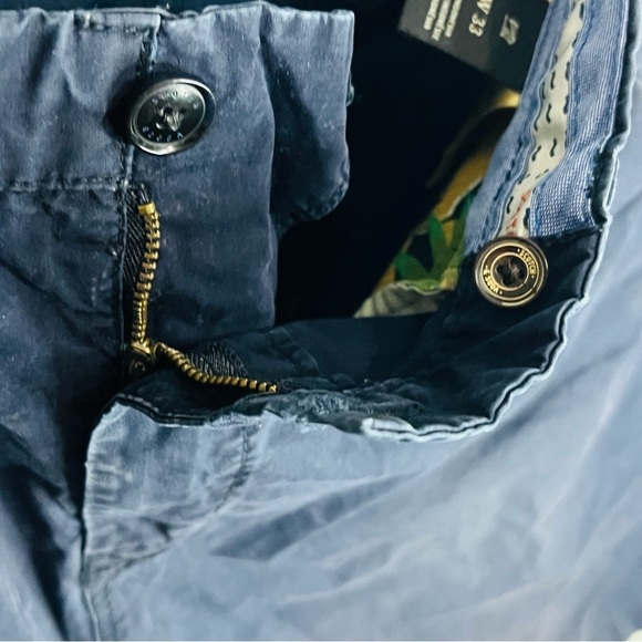 Scotch & Soda Navy The Poolside Chino Shorts 33W - Picture 4 of 7